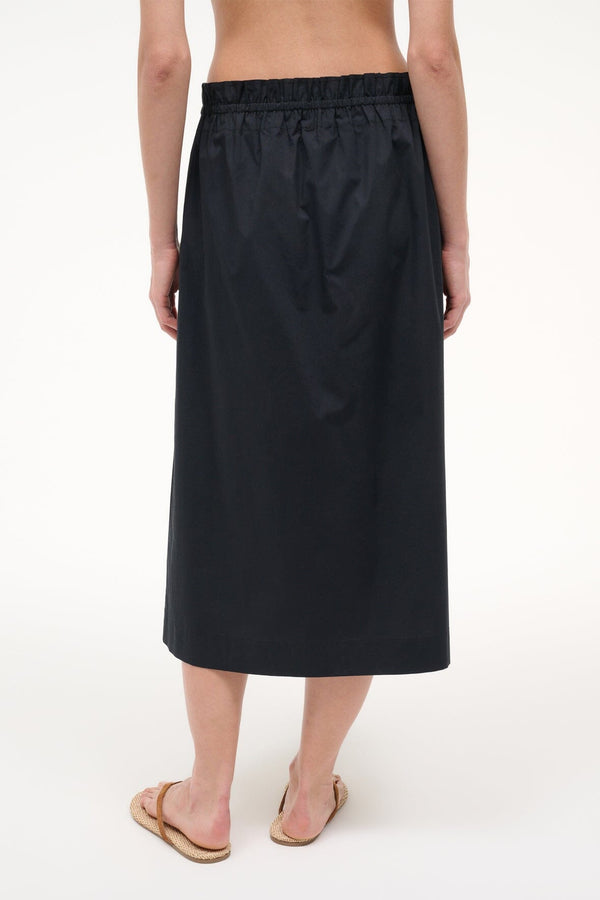 Staud SHORE SKIRT BLACK