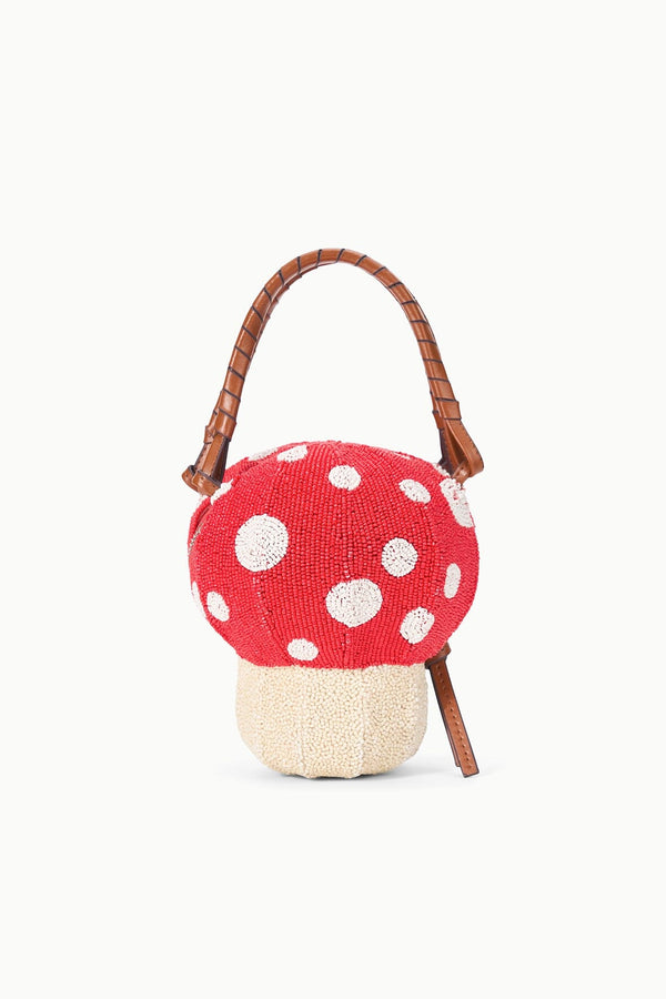 staud SHROOM BEADED BAG MUSHROOM