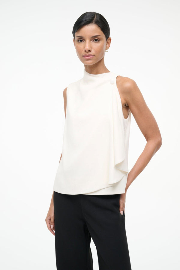staud SIERRA TOP IVORY