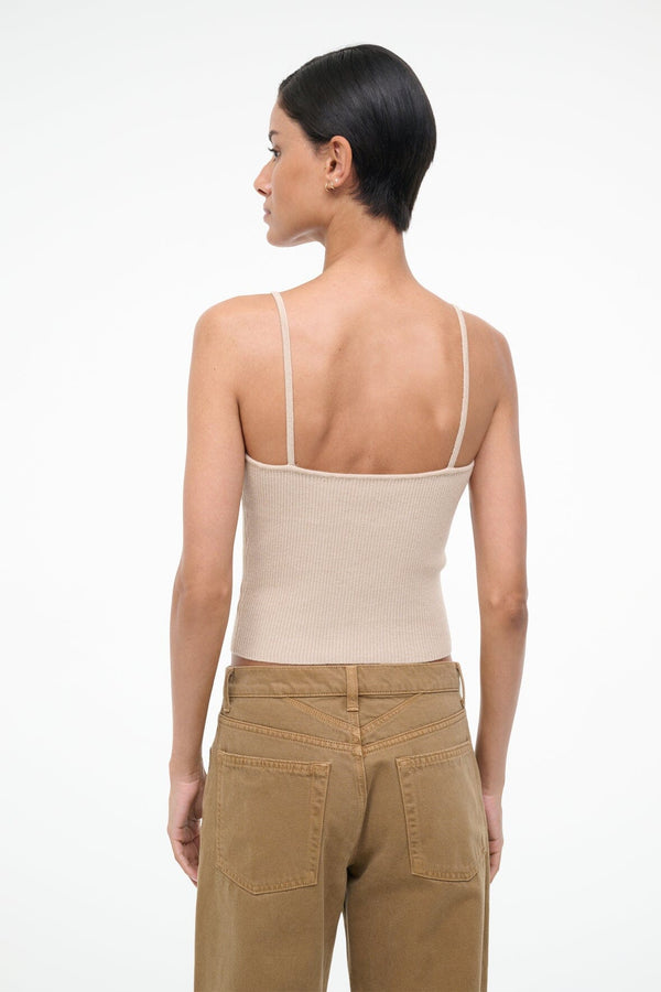 Staud SOLEIL TANK FAWN