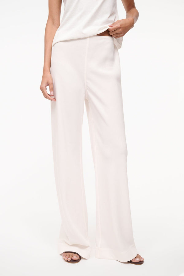Staud STROLL PANT IVORY