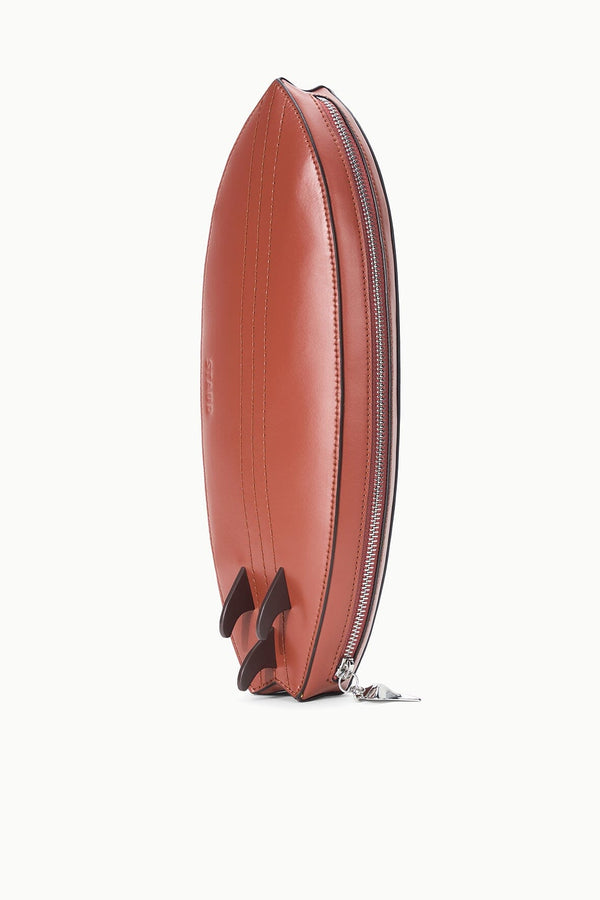Staud SURFBOARD CLUTCH TABAC