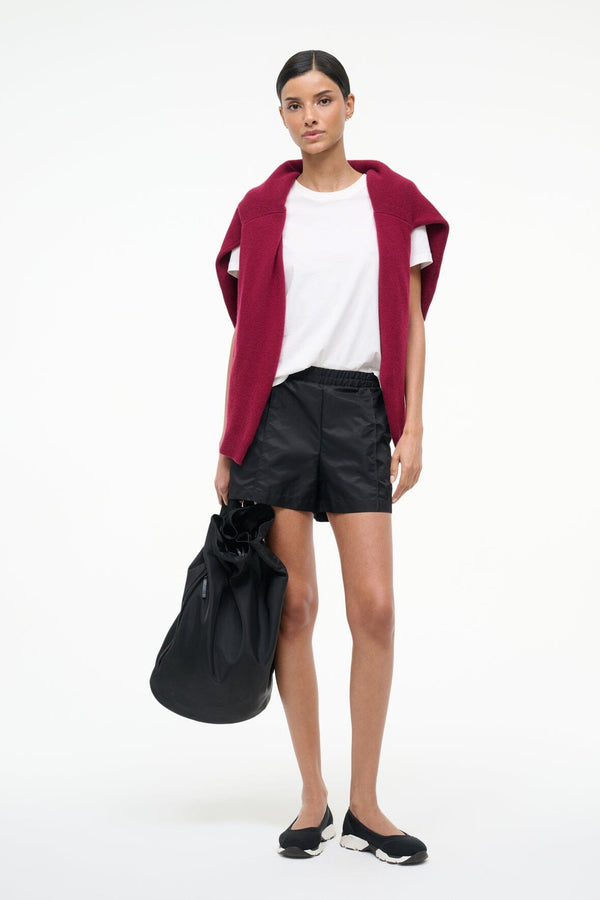 staud TAURUS SHORT BLACK