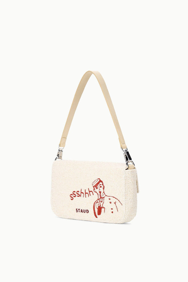 Staud TIMMY SHOULDER BAG DO NOT DISTURB