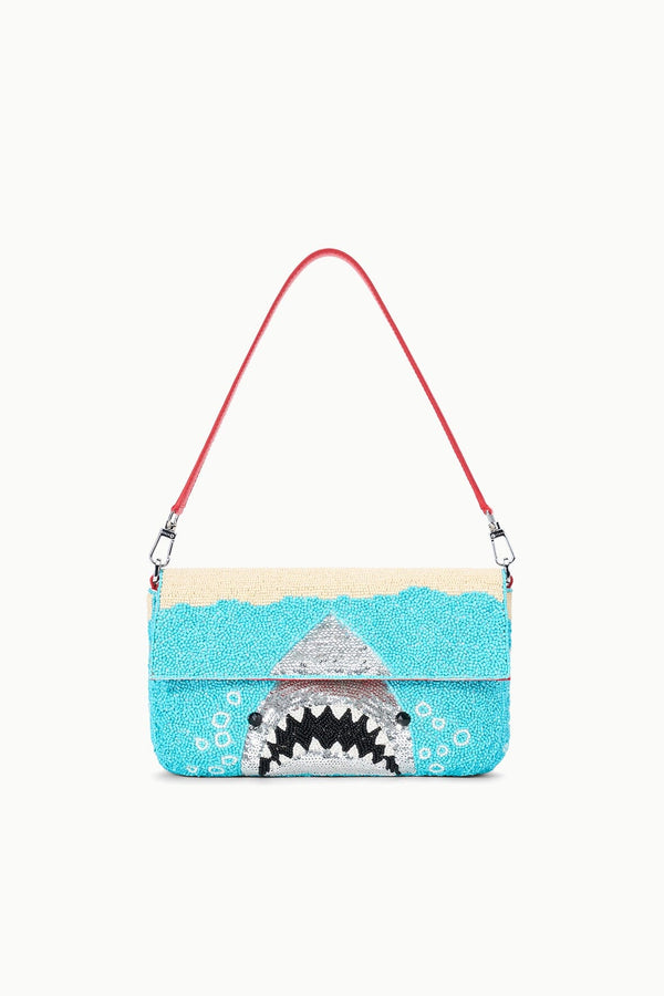 staud TIMMY SHOULDER BAG GREAT WHITE