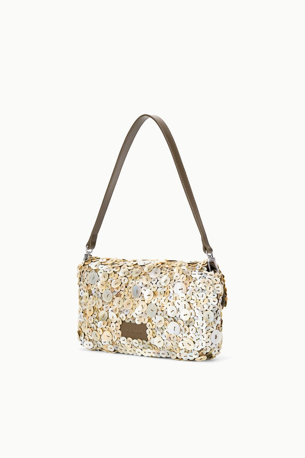 Staud TIMMY SHOULDER BAG MOTHER OF PEARL