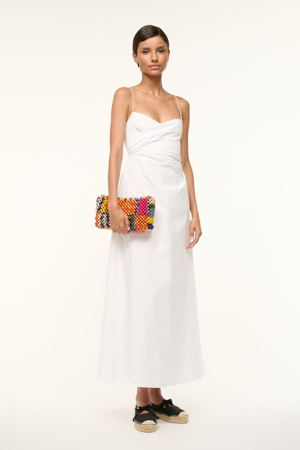 Staud TIMMY SHOULDER BAG MULTI BAYADERE STRIPE