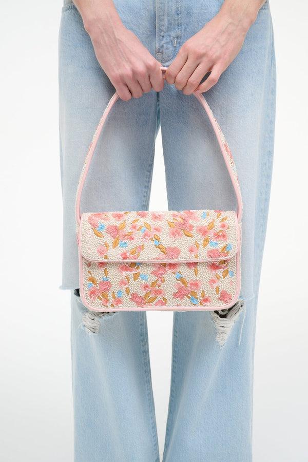 Staud TOMMY BEADED BAG SPRING DAY