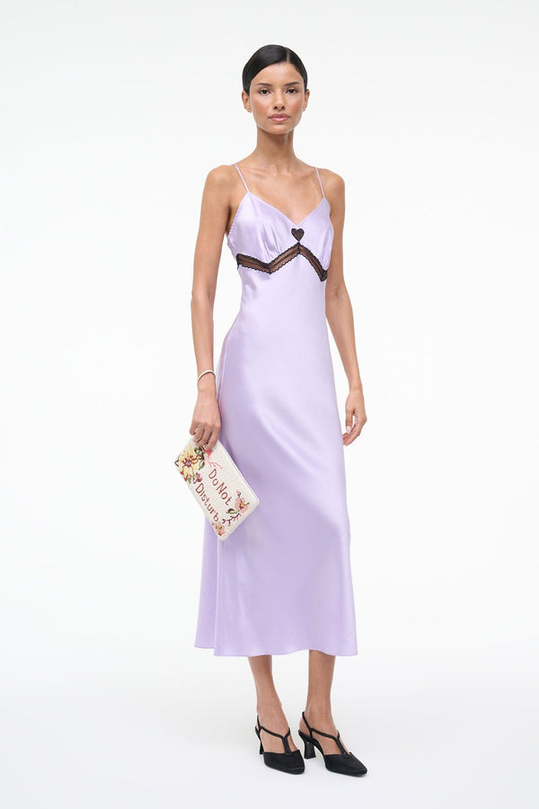 Staud TOMMY BEADED LARGE POUCH DO NOT DISTURB