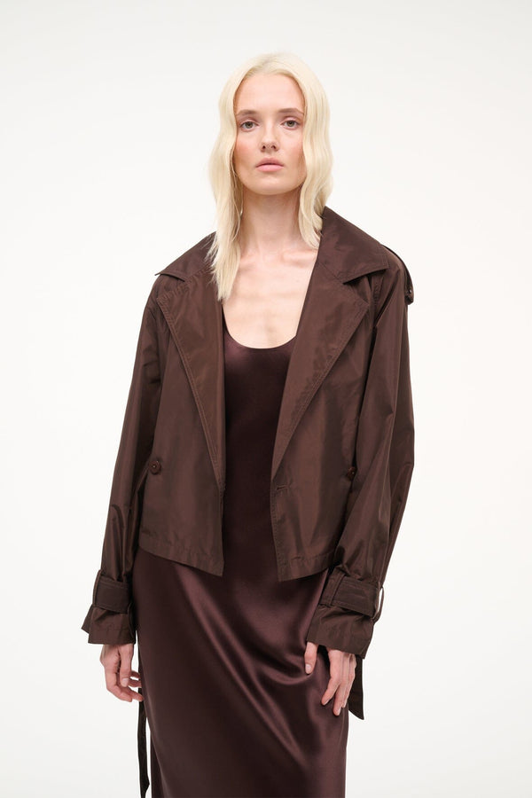 Staud VALE JACKET EARTH