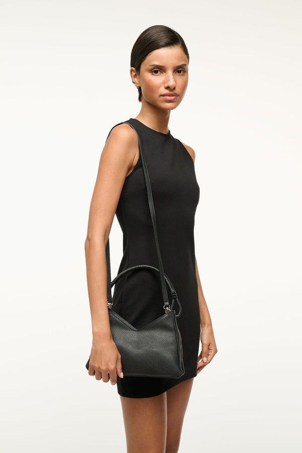 Staud VALERIE SHOULDER BAG BLACK