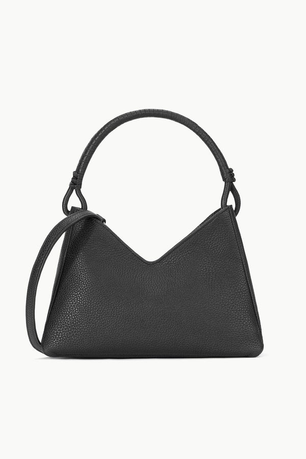 staud VALERIE SHOULDER BAG BLACK
