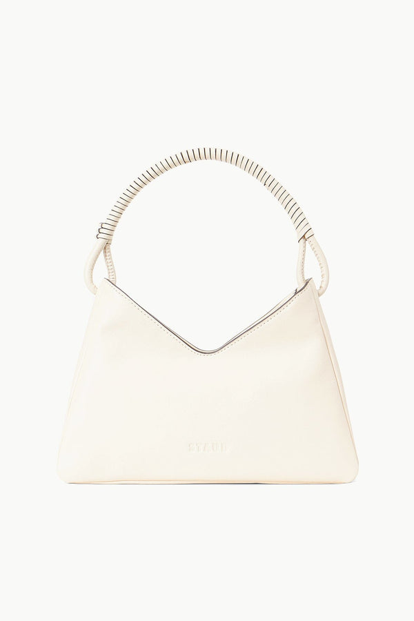 Staud VALERIE SHOULDER BAG CREAM
