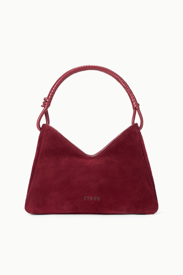 Staud VALERIE SHOULDER BAG PINOT SUEDE
