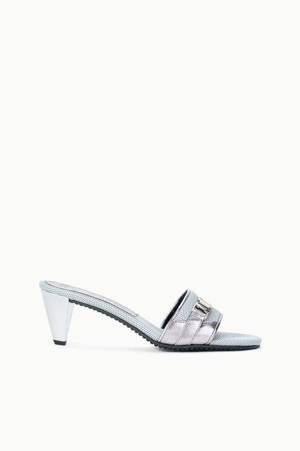 staud VEDA HEEL SILVER