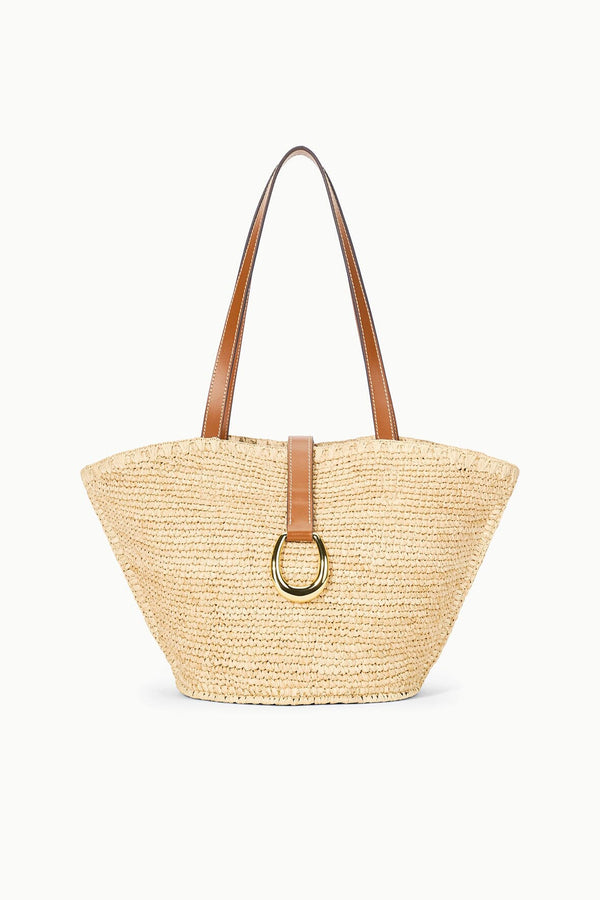 staud VISTA TOTE NATURAL TAN