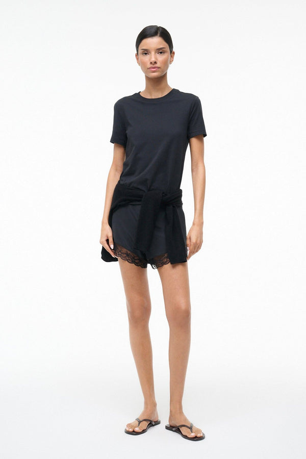 Staud VON SILK SHORT BLACK