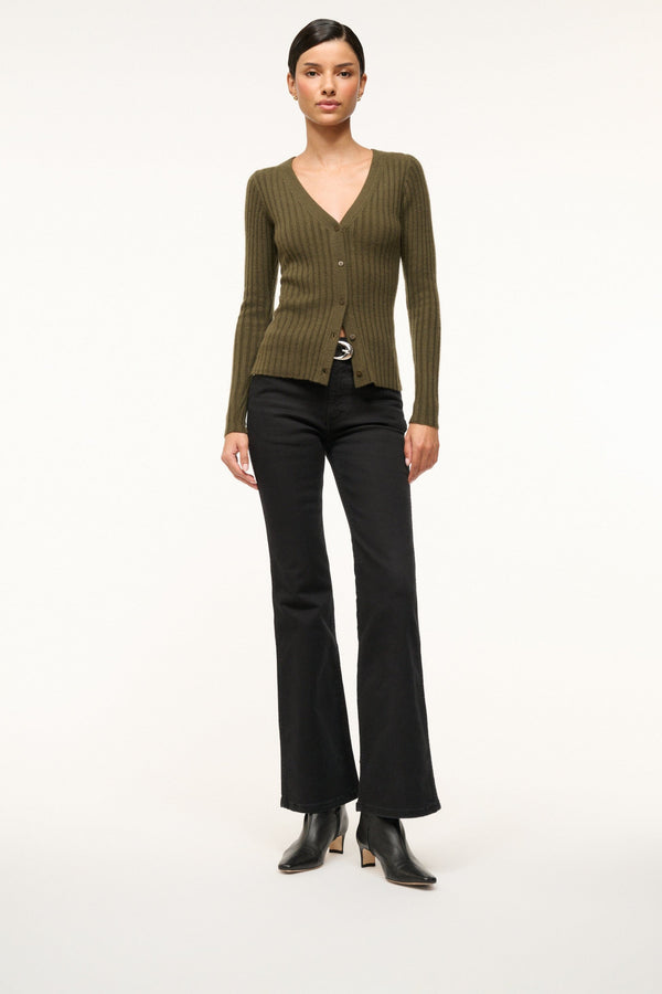 Staud WALLY ANKLE BOOT BLACK