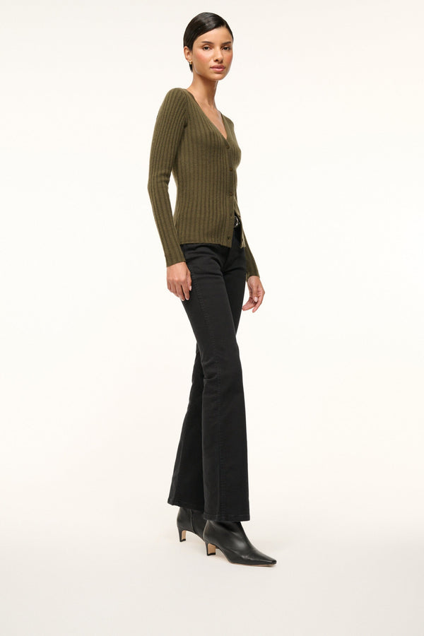 Staud WALLY ANKLE BOOT BLACK