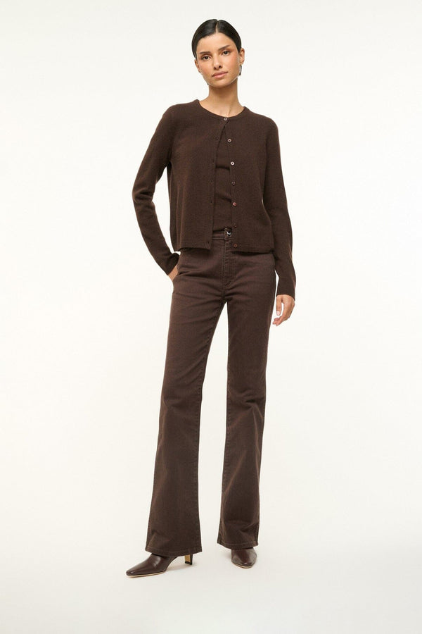 Staud WALLY ANKLE BOOT ESPRESSO