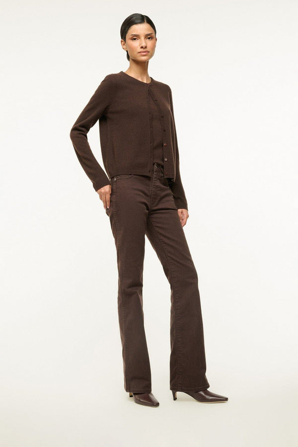 Staud WALLY ANKLE BOOT ESPRESSO