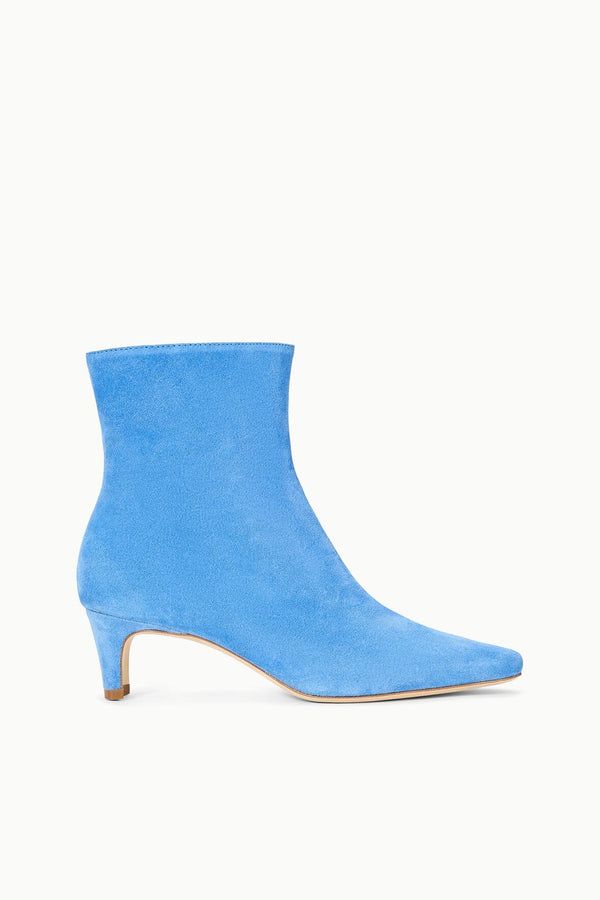 staud WALLY ANKLE BOOT STAUD BLUE SUEDE