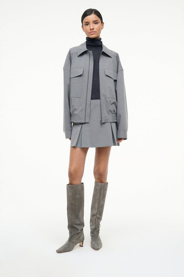 Staud WALLY BOOT STORM SUEDE