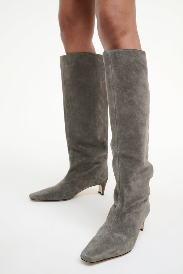 Staud WALLY BOOT STORM SUEDE