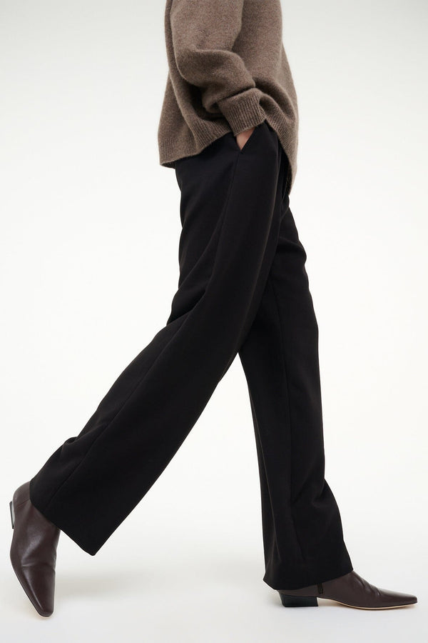 Staud WALLY FLAT ANKLE BOOT ESPRESSO