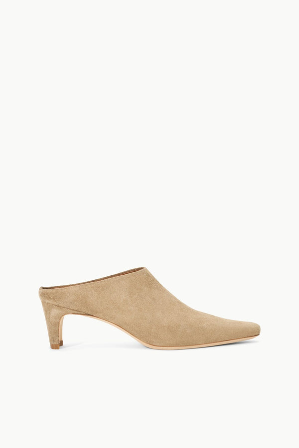 staud WALLY MULE DUNE SUEDE