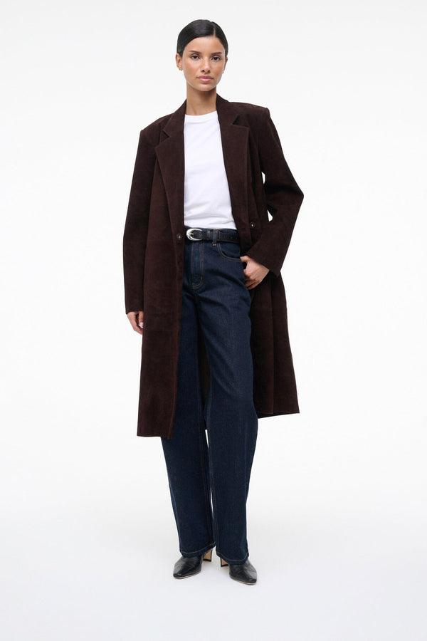 Staud WALLY SOCK ANKLE BOOT BLACK