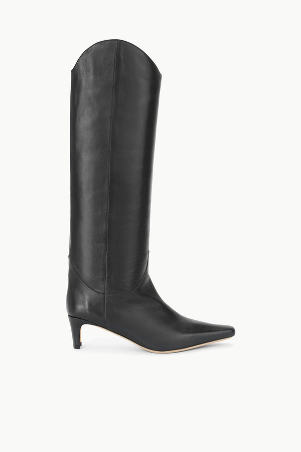 staud WESTERN WALLY BOOT BLACK