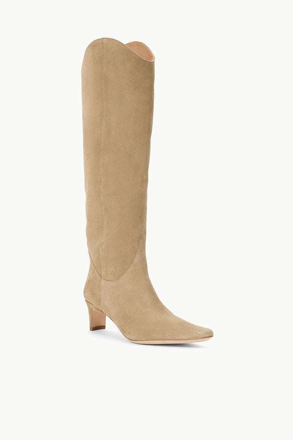 Staud WESTERN WALLY BOOT DUNE SUEDE