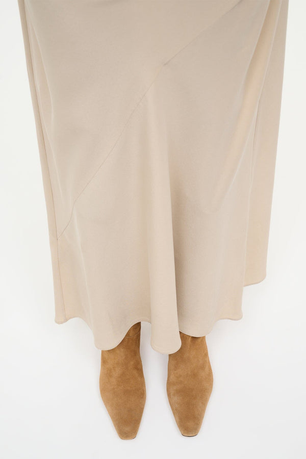 Staud WESTERN WALLY BOOT TAN SUEDE