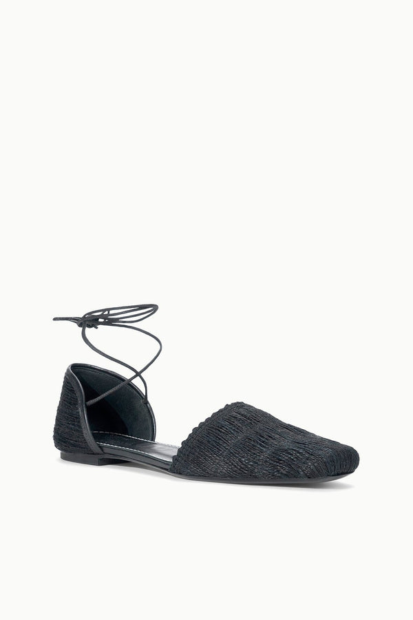 Staud WILLA FLAT BLACK