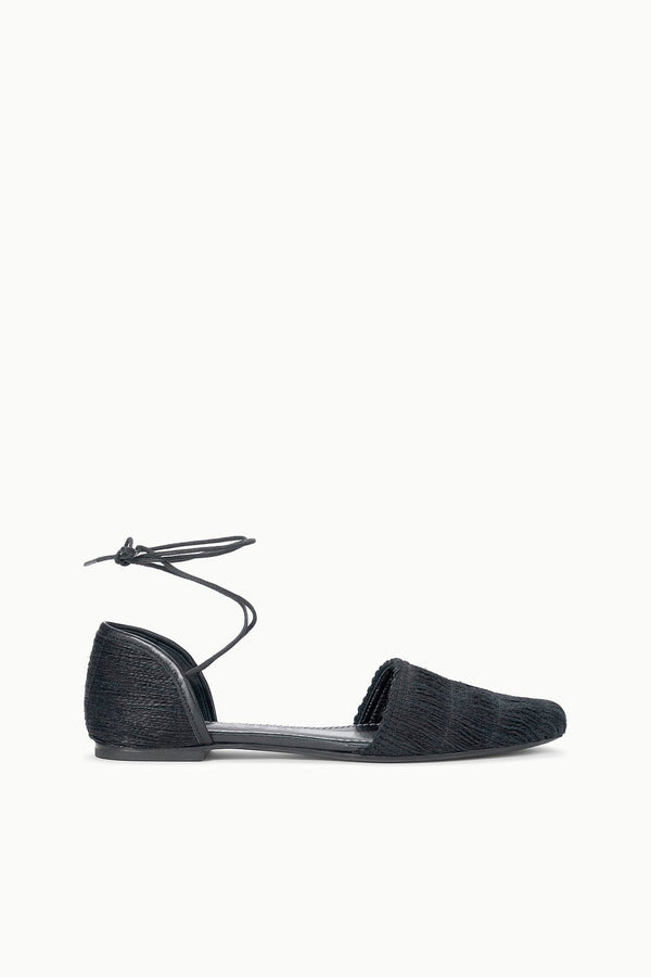 staud WILLA FLAT BLACK