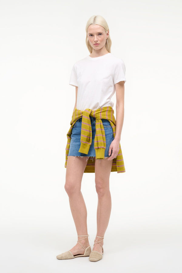 Staud WILLA FLAT NATURAL