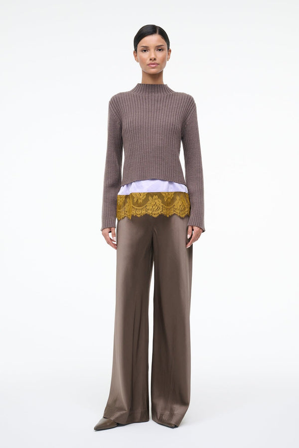 Staud WILLOW SWEATER TRUFFLE