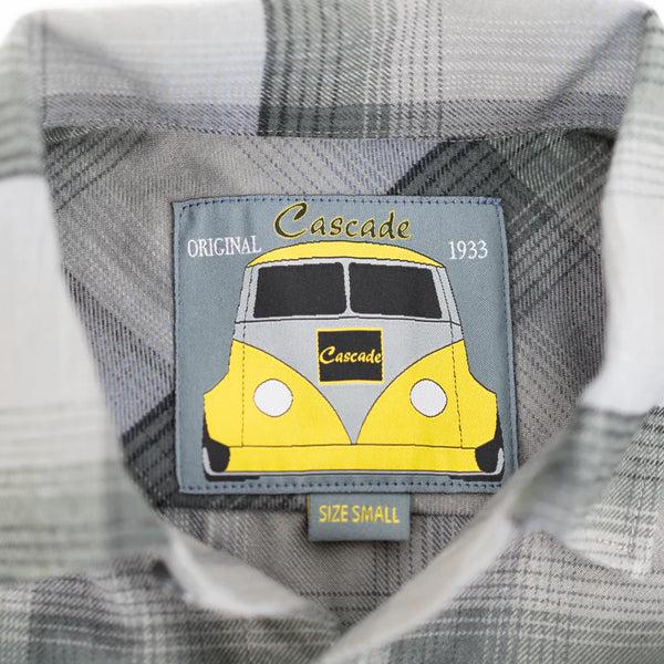 Steady Clothing Original Cascade Flannel In Burnout Grey