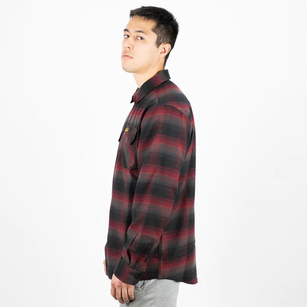 Steady Clothing Original Cascade Flannel In Daredevil Red