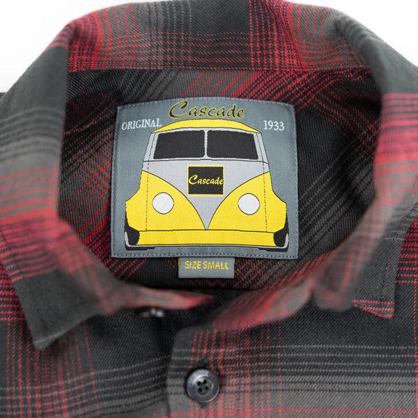 Steady Clothing Original Cascade Flannel In Daredevil Red