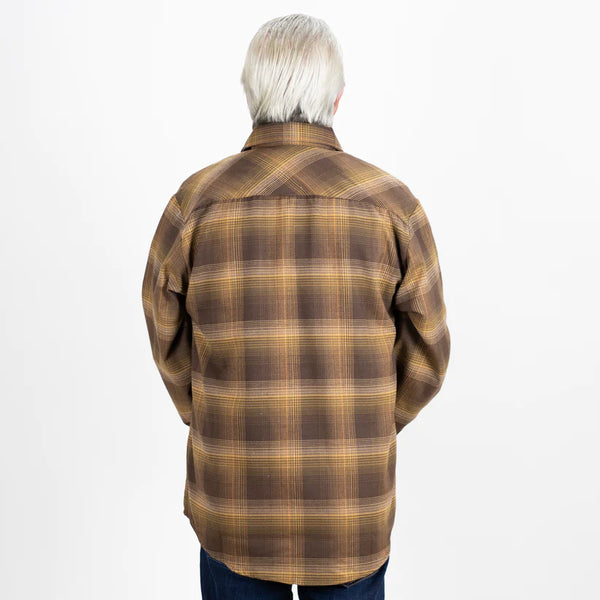 Steady Clothing Original Cascade Flannel In Smokin Brown