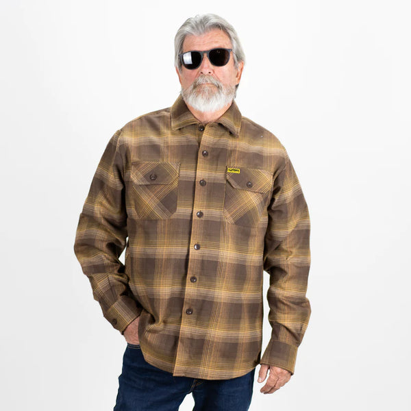 steady clothing Original Cascade Flannel in Smokin Brown