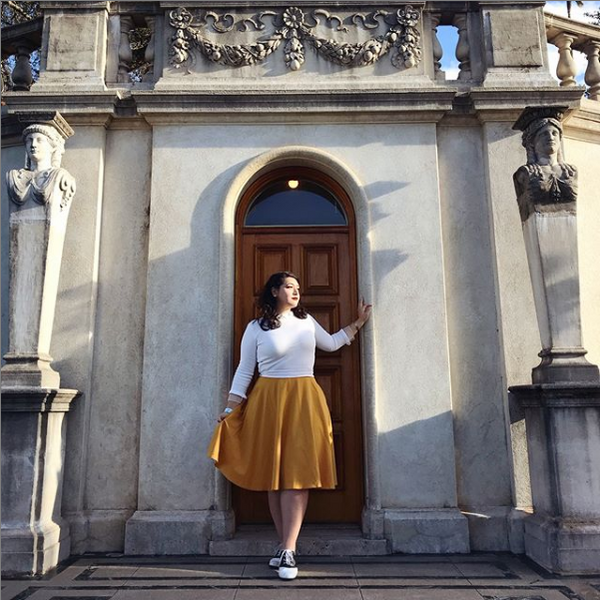 Steady Clothing Pocket High Waist Thrills Skirt In Mustard