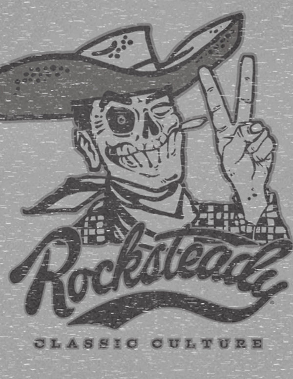 Steady Clothing Rocksteady Howdy Men's Tee In Athletic Heather