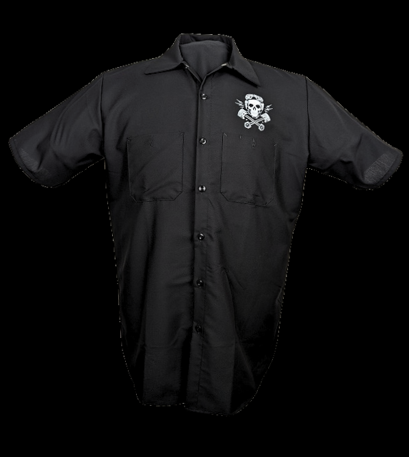 Steady Clothing Built For Speed Workshirt In Black