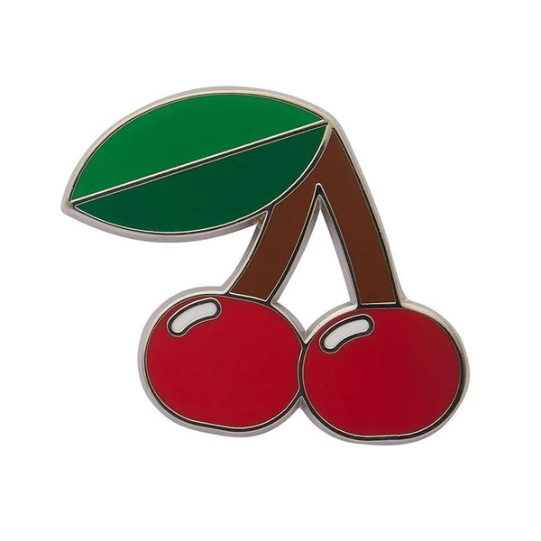 steady clothing Cherries Enamel Pin
