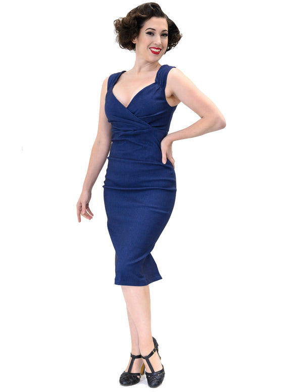 Steady Clothing Diva Dress In Denim