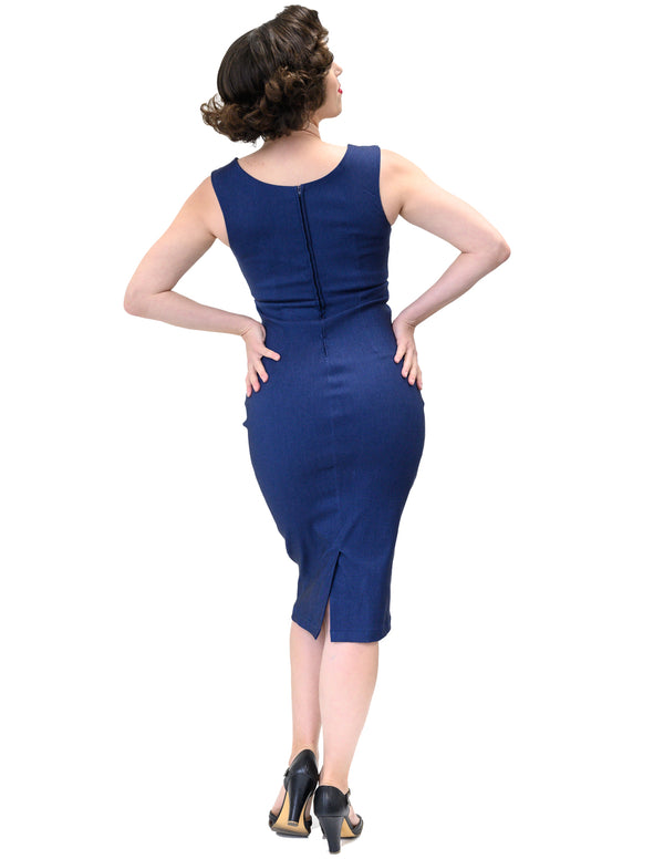 Steady Clothing Diva Dress In Denim
