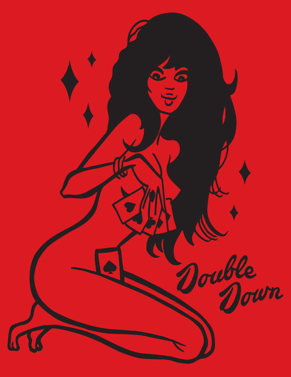 Steady Clothing Double Down Men's Tee In Red